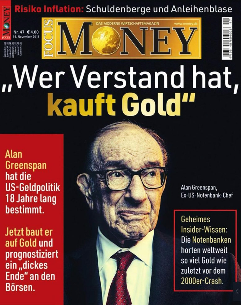 Magazine Money- investissement en or sont sur